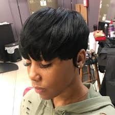 African American Short Black Hairstyles 2019 97 Awesome African American Short Haircuts 2019 Short Weave Hairstyles Short Hair Styles Pixie Popular Short Hairstyles