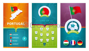Official fc porto website with the latest news, matches, multimedia center, livestream, live game, match highlights, players profiles, all fc porto sports, member area, online store, online ticketing and much more. Portugal Team European 2020 Football Vertical Banner Set For Social Stock Vector Crushpixel