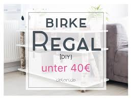 Regal kinder , project tutorial: Birken Baum Regal Diy Fur Unter 40 Wohnzimmer Delari