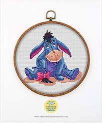 *** please be aware that these listings are for virtual patterns that you can print. Eeyore K262 Embroidery Kit Stitching Disney Embroidery Kits Needlepoint Cross Pattern Stitch Patterns Cross Stitch For Beginners Buy Online In Belgium At Desertcart 92713098