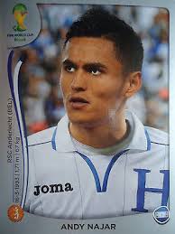 Panini 407 Andy Najar Honduras FIFA WM 2014 Brasilien