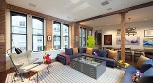What Is The Average Interior Designer Salary You Can Expect Brick Interior Wall Interior Design Living Room New York