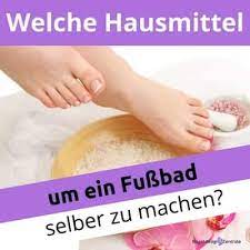 Wie Konnt Ihr Mit Einfachen Hausmitteln Wie Salz Ein Fussbad Selber Machen Nageldesign Zentrale