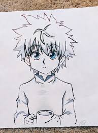I make this page because i sharing the photo of killua for my friends. My First Attempt At Drawing Anything Anime Killua Zoldyck Favorite Character From Just About Any Series Recently Broke Up With My Man And I Swear Binge Watching Hunterxhunter Has Been The