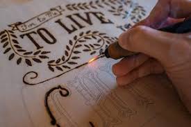 To Live Is Christ Woodburning Process Wood Etching Wood Burning Wood Burning Tips