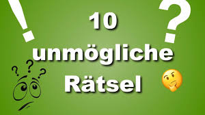 Die hoffentlich korrekten lösungen werden in das textfeld eingetippt. 10 Unmogliche Ratsel Schwere Ratsel Mit Losung Youtube