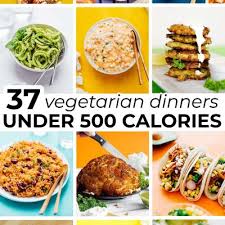 Our healthy dinners have plenty of flavour and nutritious . 37 Vegetarian Dinners Under 500 Calories Live Eat Learn