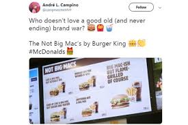 Por medio de un mensaje en sus redes sociales, la marca operada por alsea animó a sus clientes a pedir comida de otros restaurantes, algunos de ellos bajo su propio dominio, como domino's y vips. Sweden S Burger King Trolls Mcdonald S After Trademark Loss Pr Daily