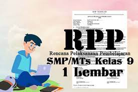 Rpp 1 lembar revisi 2020. Rpp 1 Lembar Ipa Ganjil Kelas Ix Tahun 2021