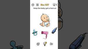 Check spelling or type a new query. Answerbrainoutlevel157 Help The Baby Get A Hair Cut Walkthrough Brain Out Level 157 Youtube