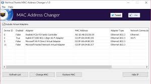 Download Free Mac Address Changer Tools For Windows 10 8 7 Mac Address Mac Windows 10