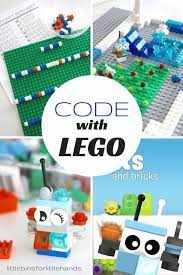 An awesome indoor stem activity that requires almost no prep! Lego Coding Activities For Kids Stem Little Binns For Little Hands