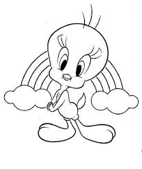 Looney Tunes Tweety Coloring Pages Bird Coloring Pages Tweety Bird Drawing Witch Coloring Pages