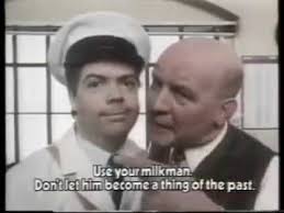 Classic Ads: Use your milkman with Brian Glover