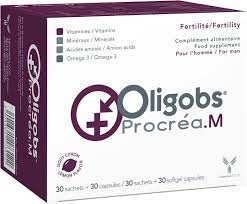 Oligobs Procrea M Sachet 30's كبسولات بلس – 30 كبسولة – Qatar Pharmacy EST.
