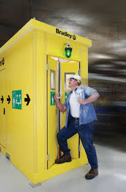 Enclosed Safety Showers Washroom Accessories Commercial Plumbing Storage