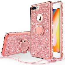 Apple's smartphone series is one of the most popular smartphone choices today. Apple Iphone 8 Case Iphone 7 Case Glitter Cute Phone Case Girls Kickstand Bling Diamond Rhinestone Bumper Ring Stand Sparkly Iphone 7 8 Rose Gold Walmart Com Walmart Com