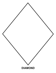 Diamond Coloring Page Download Free Diamond Coloring Page For Kids Best Coloring Pages Shape Coloring Pages Shapes Preschool Printables Shapes Preschool