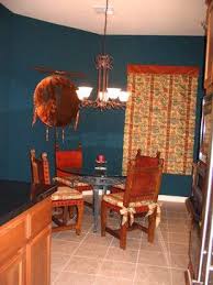 This is our orange kitchen design gallery where you can browse photos or filter down your search with the options on the right. Southwest Kitchen Design Ideas Love The Dark Teal Wall Color And Burnt Orange Roman Shade Contrast Orange Home Decor Southwestern Home Decor Condo Decorating