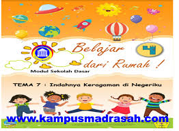 Rpp 1 lembar kelas 5 sd tema 7 yang kami bagikan ini merupakan rpp dengan format terbaru yang disusun dengan konsep efisiensi dan rpp 1 lembar sd kelas 5. Modul Pembelajaran Daring Kota Tasikmalaya Tema 7 Kelas 4 Sd Mi Kurikulum 2013