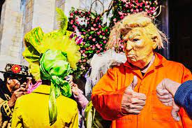 Mitchell Funk | Donald Trump in Orange Prison Jump Suit Thumbs Up ...