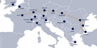 After the services were stopped, orient express became a common name for international intercity the most prominent of these running the orient express in the modern day is the belmond ltd or. Orient Express Route Map Route Of The Orient Express