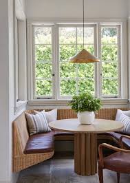 Morgan Dining Table Banquette Seating Informal Dining Rooms Dining Table In Kitchen