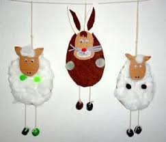 Basteln5 Basteln Ostern Hase Schaf Karton Filz Watte Osternest Basteln Ostern Hasen Basteln Ostern Basteln Mit Kindern