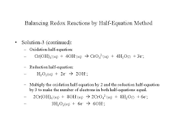 Na3cr(oh)6 is a reducing agent, h2o2 is an oxidizing agent. Reactions In Aqueous Solutions 1 2 3 4