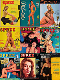 Spree (8 Vintage adult magazines) Hurley