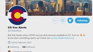 Victoria will close its border to sa from midnight tonight for 48 hours, after that a permit system will. Bot Tweets When Covid Vaccine Slots Become Available In Colorado 10tv Com