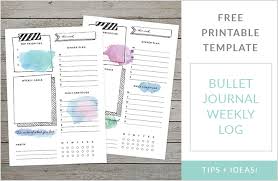 To help you with that, you can use this future log template wherein you can list down upcoming events, appointments, tasks, and birthdays. Organise Your Week With A Bullet Journal Weekly Log Free Template