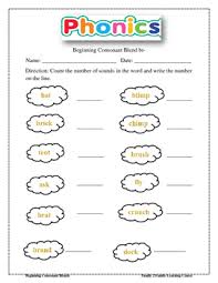 The most common beginning consonant blends include: Fl Blends Worksheets Teachers Pay Teachers
