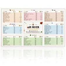 Air Fryer Cooking Times Quick Reference Guide Airfryer Cooking Charts Magnetic Stickers And Decals Cheat Sheet Magnet Air Fryer Cooking Times Air Fryer Fryer