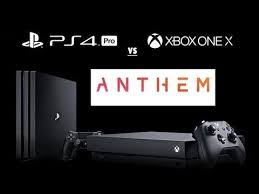 Anthem Xbox One X Vs Ps4 Pro Visual Parity Better Performance On Ps4 Anthem Xbox Ps4 Pro Xbox One