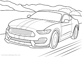 Whether you're buying a new car or repainting an older vehicle, you may be stumped on the right color paint to order or select. Coloring Pictures Of Mustangs Cars