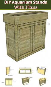 Diy Aquarium Stands With Plans Diy Fish Tank Stands Plans For Free Fishinggear Diy Aquarium Stand Diy Aquarium Aquarium Stand