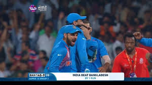 Bangladesh won by 7 wkts. India Win A Last Ball Thriller Against Bangladesh