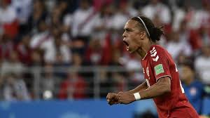 The tall forward dedicates every goal he scores to his deceased father, who died due to cancer in 1999. Yussuf Poulsen Putra Pelaut Muslim Yang Jadi Pahlawan Denmark Bola Liputan6 Com