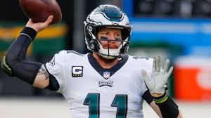 Wentz played college football for the north dakota state bison before being drafted second overall in the 2016 nfl draft by the eagles. Carson Wentz Philadelphia Eagles Quarterback Headed To Indianapolis Colts In Bumper Nfl Trade Nfl News Sky Sports