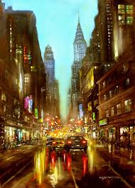 Check out dakur's art on deviantart. New York In Night2 By Vishalandra Dakur Artwanted Com