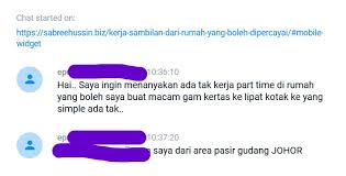 Download kerja sambilan di rumah apk android game for free to your android phone. Ada Tak Kerja Part Time Dari Rumah Lipat Risalah Atau Kotak