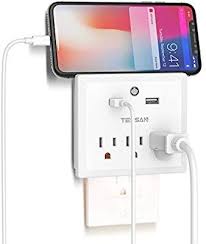 Multi Outlet Plug Extender With Usb Wall Charger And Night Light Cruise Ship Travel Power Strip With Usb Outlet Outlet Extender Usb Wall Charger Wall Charger