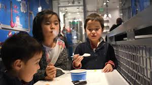 When eaten and exhaled, this seemingly smoking dessert releases as a thick fog mimicking a dragon's breath releasing smoke from the mouth and nostrils. Dragon S Breath Ice Cream Has Families Blowing Smoke Parentmap