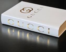 1 Designer Inspired Coffee Table White Gold Books Home Etsy Chanel Coffee Table Book Gold Book Book Decor