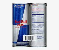 Maybe you would like to learn more about one of these? Red Bull Energy Drink Red Bull Energy Drink 4 Pack 8 4 Fl Oz Cans 832x711 Png Download Pngkit