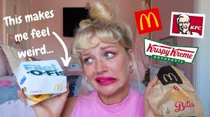 Trying Fast Food Items I've NEVER tried before for 24hrs!! *this was  chaotic