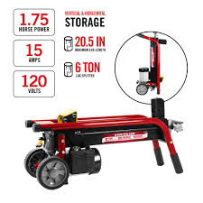 Stroke Limiter Southland 6 Ton 15 Amp Electric Log Splitter Sels60 The Home Depot Log Splitter Electric Logs Southland