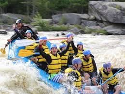 Sometimes you drift along in solitude enjoying the wildlife and serene surroundings. Penobscot River Rafting In Maine
