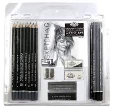 Royal Langnickel Essentials Sketching Pencil Set 21 Piece Pencil Drawings Artists Set Art Sketches